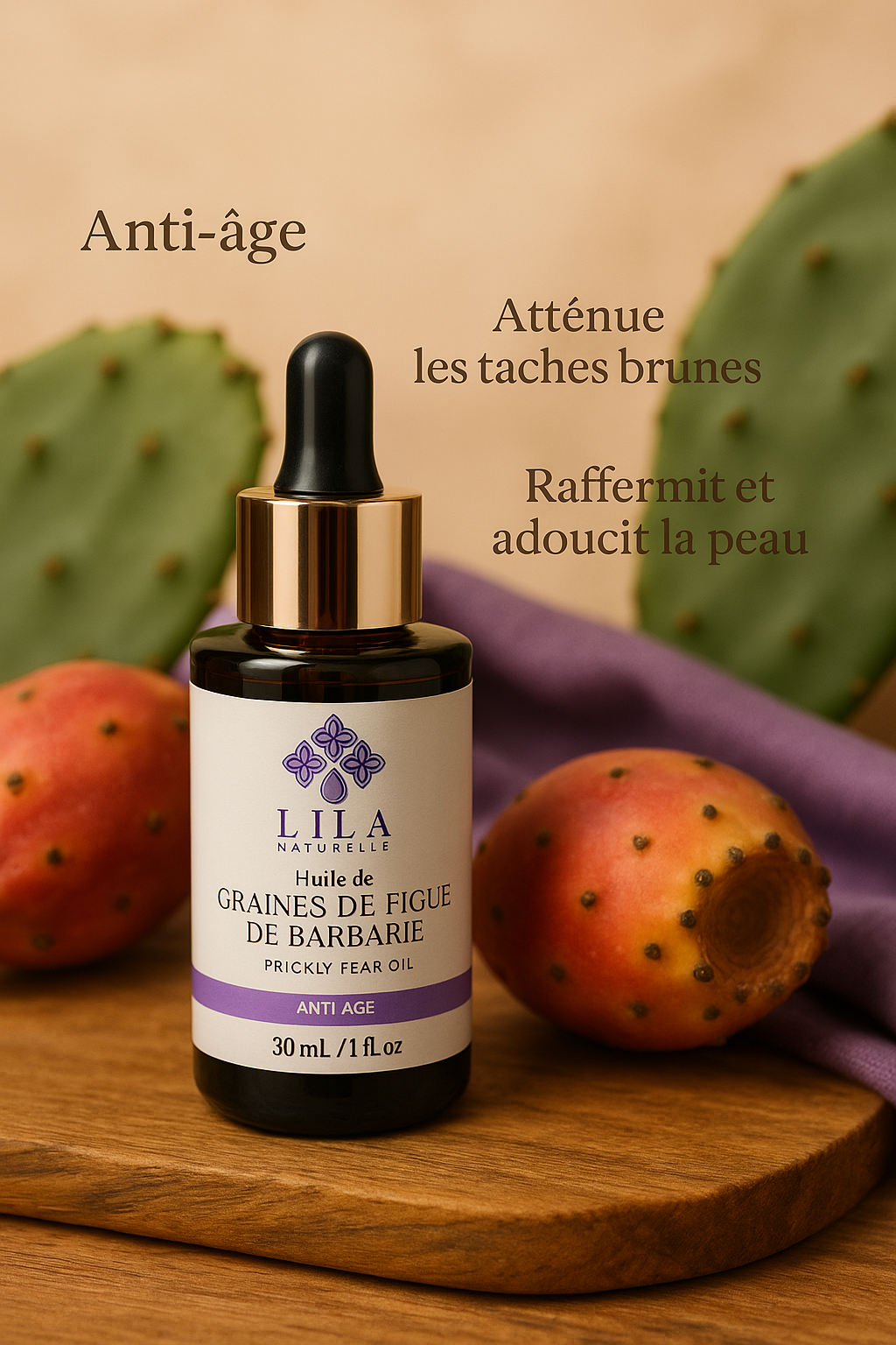 Huile de graine de figue de barbarie