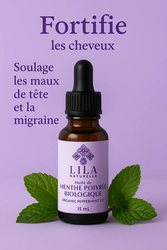 Huile essentielle de menthe poivrée - Bio