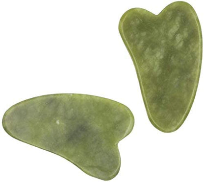 2 Pack Jade Stone Massage Tool - LILA NATURELLE