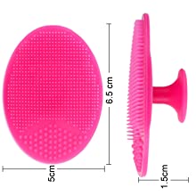 2 Pack Face Scrubber, Soft Silicone Facial Cleansing Brush - LILA NATURELLE
